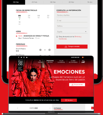 Ticketing para Teatro Flamenco Madrid